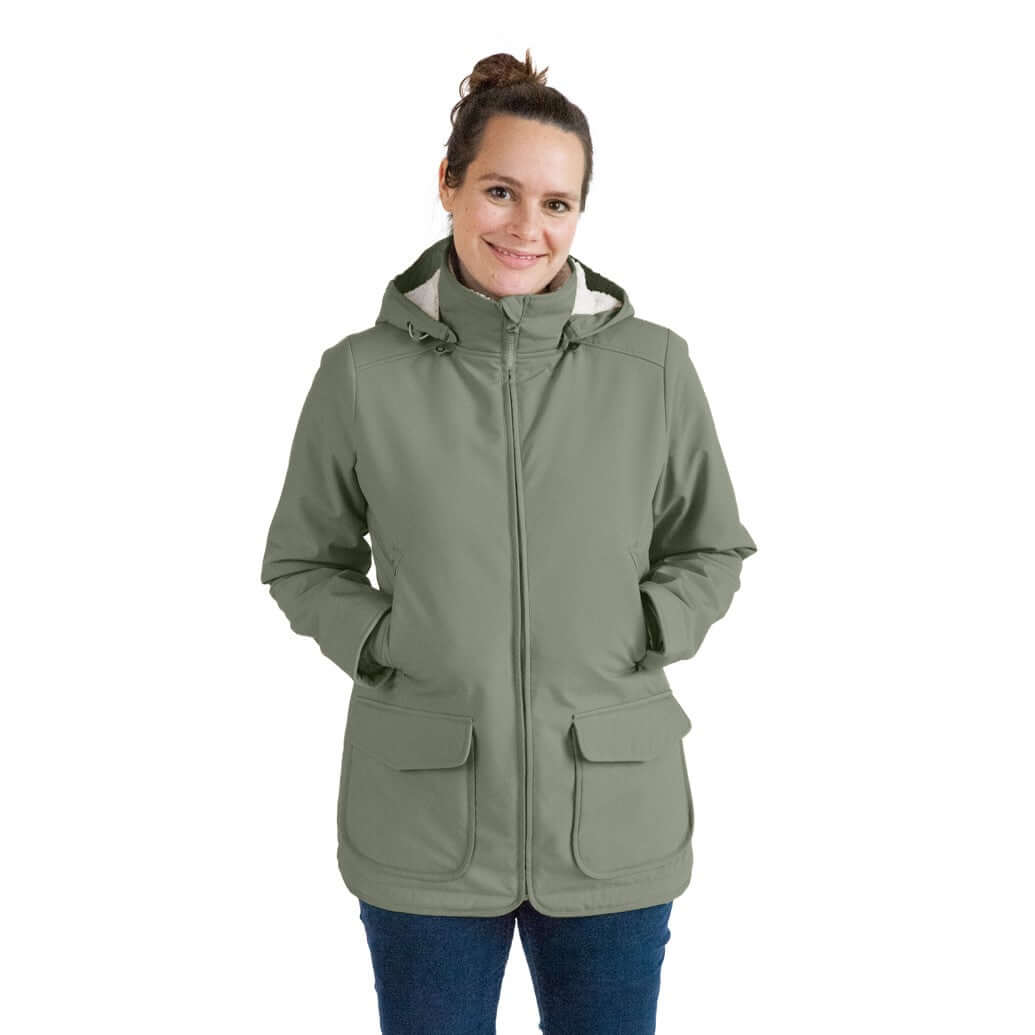 Mamalila Allweather Cosy Allrounder Softshell - Agave | Babymaxi